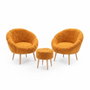 Atelier Del Sofa Lida Wellsoft - Naranja